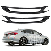 Honda Civic 2022 Carbon Fiber Back Reflector Cover Trims Durable 2pcs Set